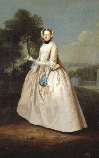 Arthur Devis Portrait of an unknown Lady